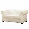 Ridgevalley Sofa Denzel (2-Sitzer) - Webstoff Sogol: Creme