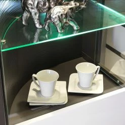 Loftscape Wohnwand Intento I (4-teilig) - Hochglanz Weiß / Anthrazit -Wohnzimmermöbel boutique en ligne 1000288189 210827 12095800077 DETAILS P000000001000288189