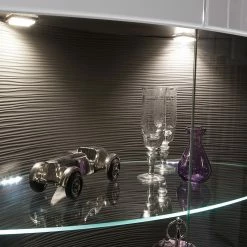 Loftscape Wohnwand Intento I (4-teilig) - Hochglanz Weiß / Anthrazit -Wohnzimmermöbel boutique en ligne 1000288189 210827 12095800078 DETAILS P000000001000288189