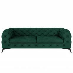 Jack & Alice Sofa Laviva I (2,5-Sitzer) - Samt Ravi: Antikgrün -Wohnzimmermöbel boutique en ligne 1000288495 210928 11435000454 DETAILS P000000001000288495