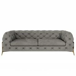 Jack & Alice Sofa Laviva II (2,5-Sitzer) - Samt Ravi: Taupe 8 Jack & Alice Sofa Laviva II (2,5-Sitzer) - Samt Ravi: Taupe -Wohnzimmermöbel boutique en ligne 1000288518 210928 11450100574 DETAILS P000000001000288518