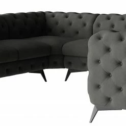 Jack & Alice Wohnlandschaft Laviva I - Samt Ravi: Anthrazit - Ausrichtung rechts 16 Jack & Alice Wohnlandschaft Laviva I - Samt Ravi: Anthrazit - Ausrichtung rechts -Wohnzimmermöbel boutique en ligne 1000288941 220325 060 DETAILS P000000001000288941