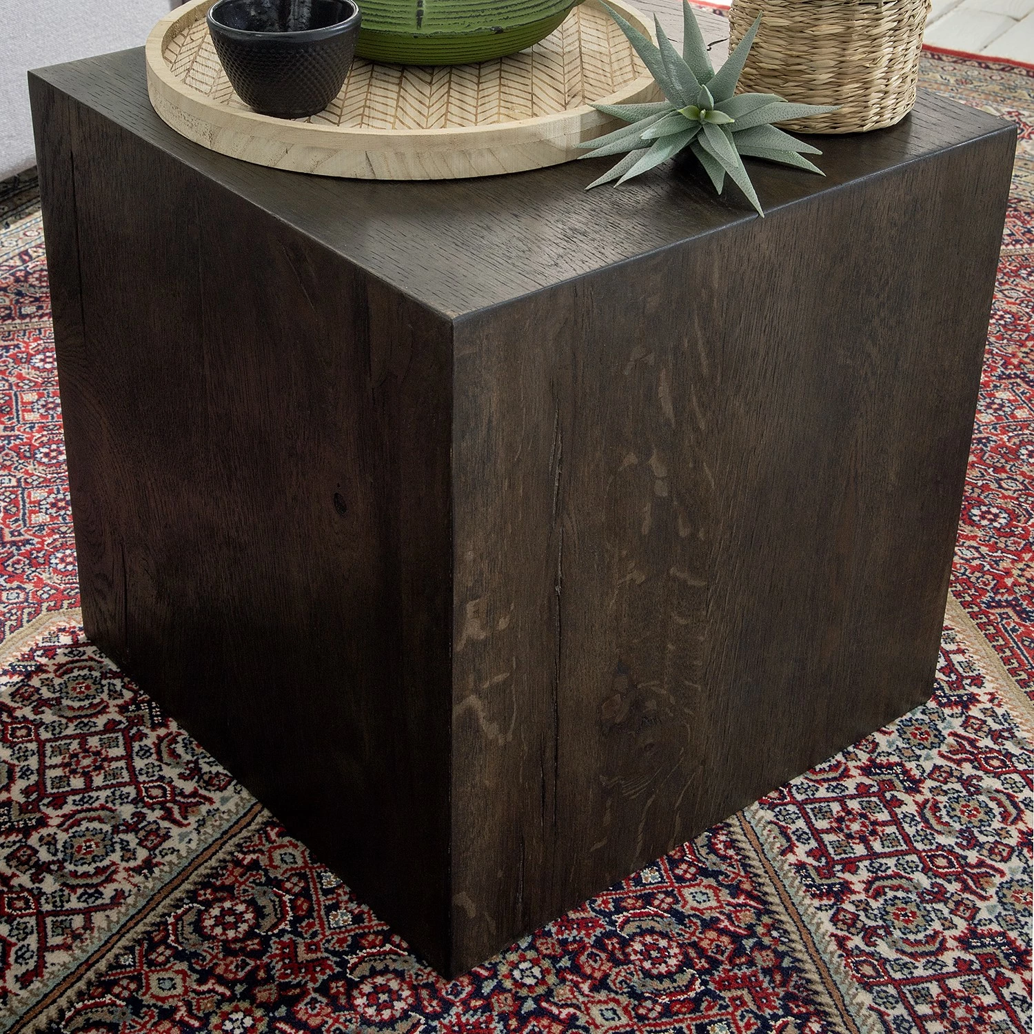 Studio Copenhagen Beistelltisch Cubus I (2er-Set) - Echtholzfurnier - Eiche Schwarz 9 Studio Copenhagen Beistelltisch Cubus I (2er-Set) - Echtholzfurnier - Eiche Schwarz – Bild 9