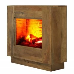 Naturoo Elektrokamin Surat - Camel - Einsatz Stein Dekor