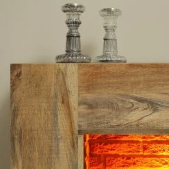 Naturoo Elektrokamin Surat - Camel - Einsatz Stein Dekor -Wohnzimmermöbel boutique en ligne 1000289256 210908 06202300042 DETAILS P000000001000289256