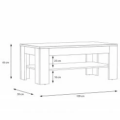 Loftscape Couchtisch Truth - Eiche Sonoma Dekor -Wohnzimmermöbel boutique en ligne 1000295068 210924 143047000552 SKETCH DETAILS P000000001000295068 sketch