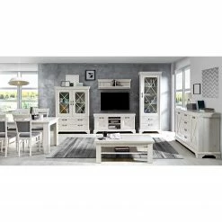 Ridgevalley Vitrinenschrank Kimbark I - Pinie Weiß Dekor -Wohnzimmermöbel boutique en ligne 1000295082 211125 14485300044 MOOD DETAILS P000000001000295082 mood