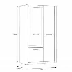 Loftscape Highboard Truth - Eiche Sonoma Dekor -Wohnzimmermöbel boutique en ligne 1000295088 211125 144855000571 SKETCH DETAILS P000000001000295088 sketch