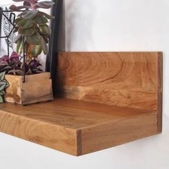 Ars Natura Wandregal Muquem - Akazie massiv -Wohnzimmermöbel boutique en ligne 1000296346 210929 063328000044 DETAILS P000000001000296346