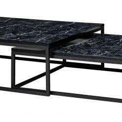 Red Living Couchtisch Copperton I (2er-Set) - Marmor Schwarz Dekor / Schwarz 12 Red Living Couchtisch Copperton I (2er-Set) - Marmor Schwarz Dekor / Schwarz -Wohnzimmermöbel boutique en ligne 1000296376 210929 06333000205 DETAILS P000000001000296376