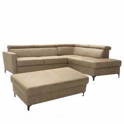 Fredriks Polsterhocker Landaff - Microfaser Torne: Hellbraun -Wohnzimmermöbel boutique en ligne 1000296648 211018 10231400098 DETAILS P000000001000296648