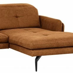 Loftscape Ecksofa Bosley - Antiklederlook - Microfaser Priya: Cognac - Longchair davorstehend rechts - Mit Hocker 19 Loftscape Ecksofa Bosley - Antiklederlook - Microfaser Priya: Cognac - Longchair davorstehend rechts - Mit Hocker -Wohnzimmermöbel boutique en ligne 1000296745 211018 10240000913 DETAILS P000000001000296745