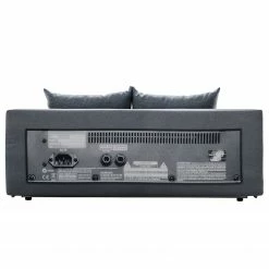 Mooved Schlafsofa Gabun - Flachgewebe - Blau / Silber - Wellenunterfederung -Wohnzimmermöbel boutique en ligne 1000296971 211018 10254002632 DETAILS P000000001000296971