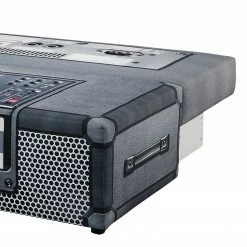 Mooved Schlafsofa Gabun - Flachgewebe - Blau / Silber - Wellenunterfederung -Wohnzimmermöbel boutique en ligne 1000296971 211018 10254002654 DETAILS P000000001000296971