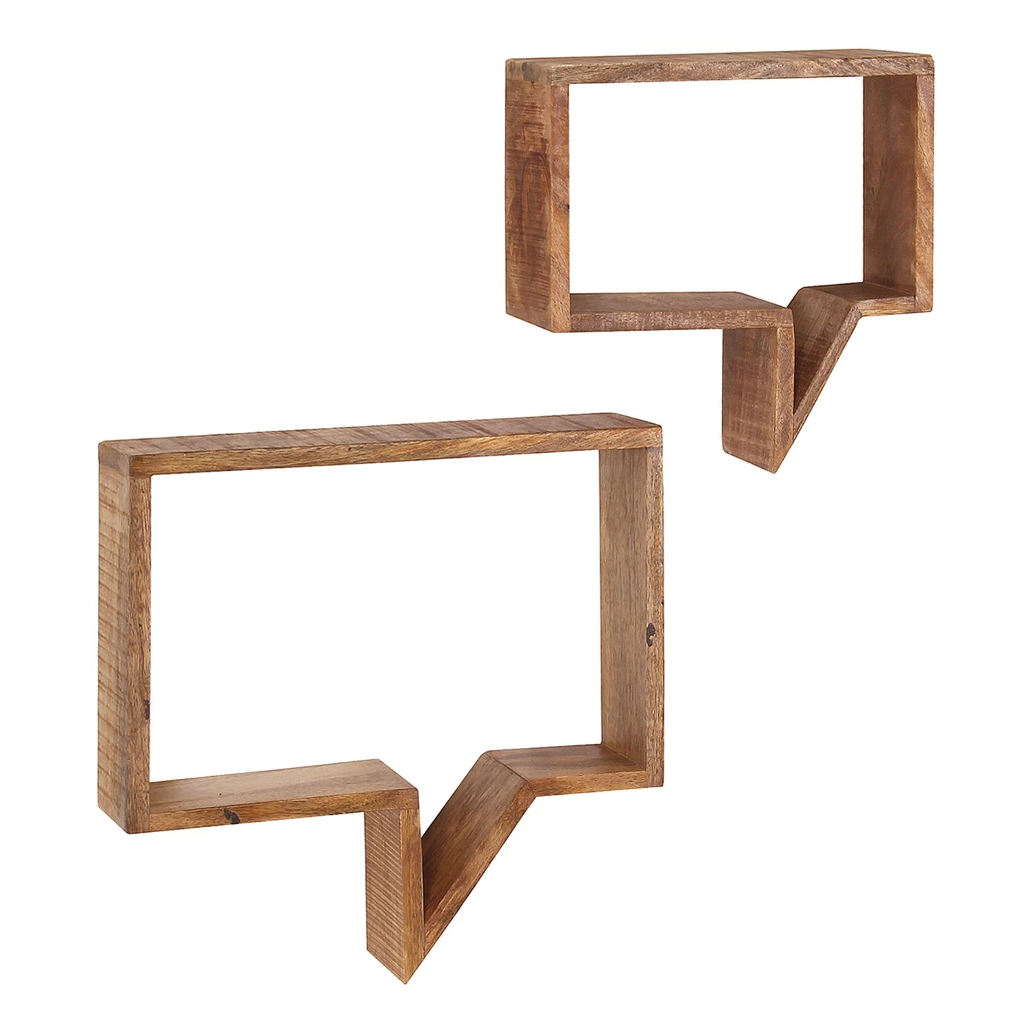 Norrwood Wandregal Darvel (2er-Set) - Mango massiv 1 Norrwood Wandregal Darvel (2er-Set) - Mango massiv