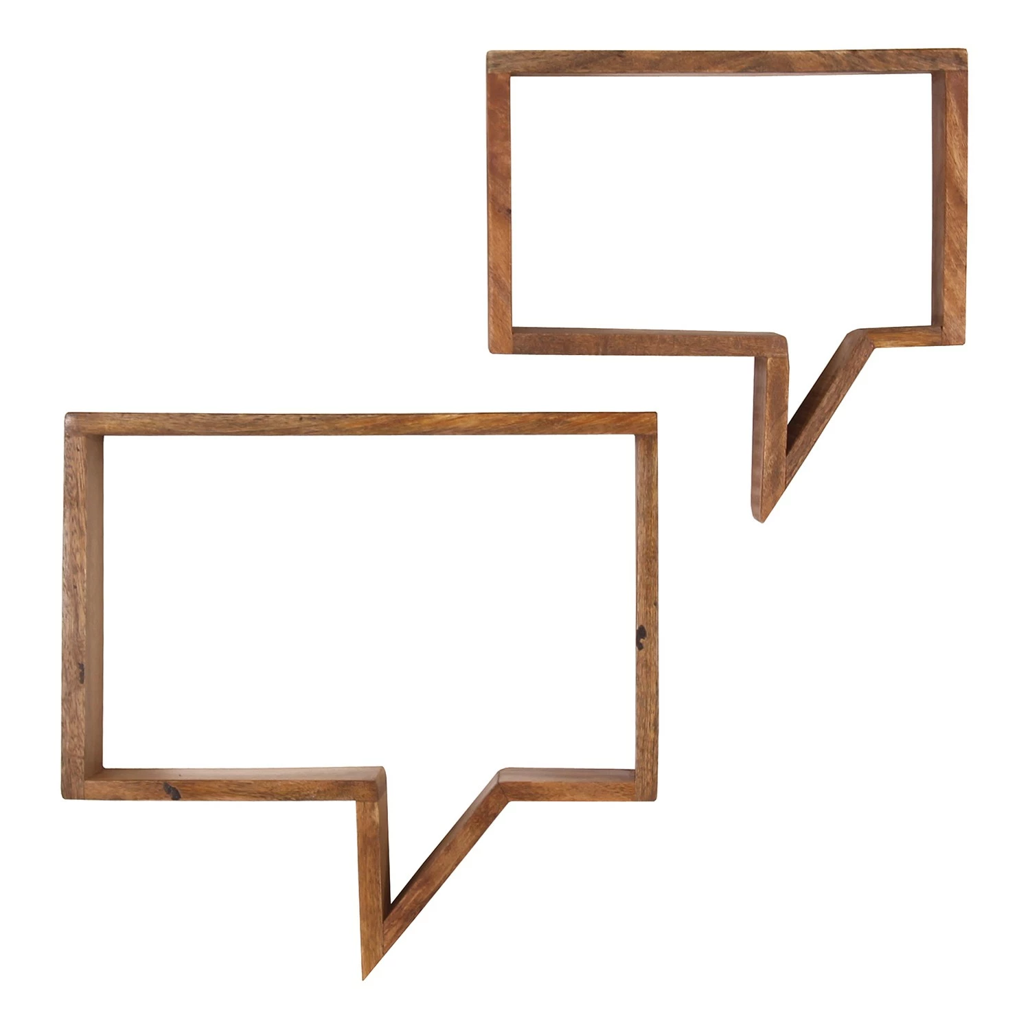 Norrwood Wandregal Darvel (2er-Set) - Mango massiv 4 Norrwood Wandregal Darvel (2er-Set) - Mango massiv – Bild 4