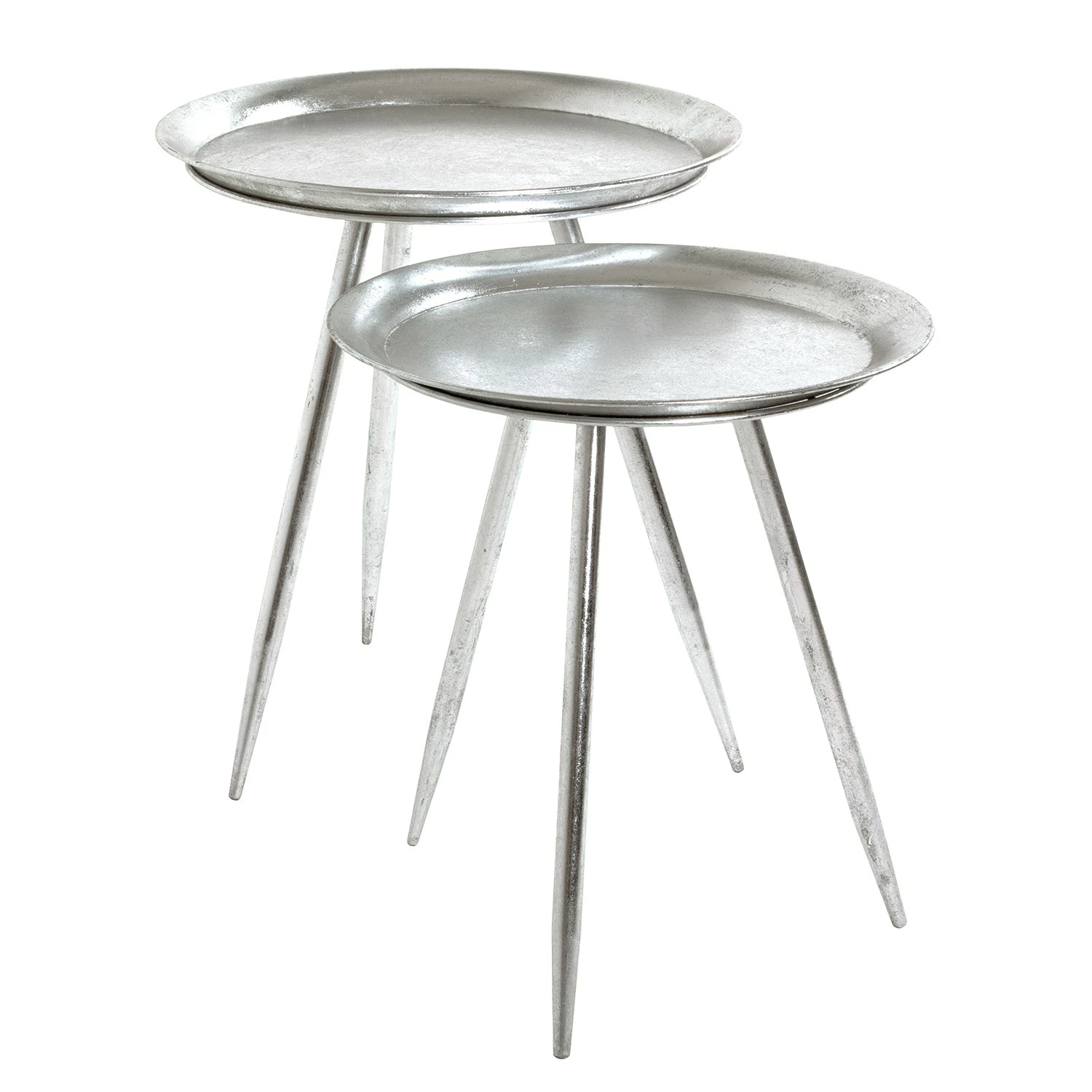 Loftscape Beistelltisch Hatta I - Metall - Silber 2 Loftscape Beistelltisch Hatta I - Metall - Silber – Bild 2