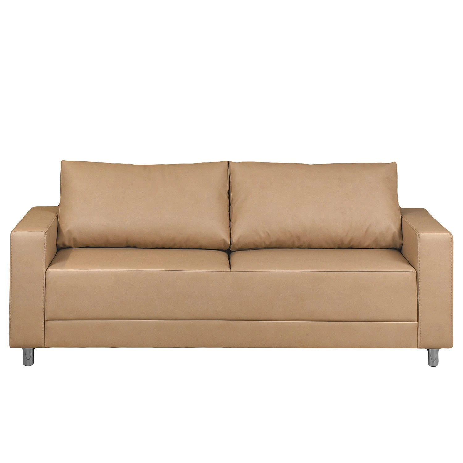Loftscape Sofa Greenwood (3-Sitzer) - Kunstleder Gardi: Hellbraun 2 Loftscape Sofa Greenwood (3-Sitzer) - Kunstleder Gardi: Hellbraun – Bild 2