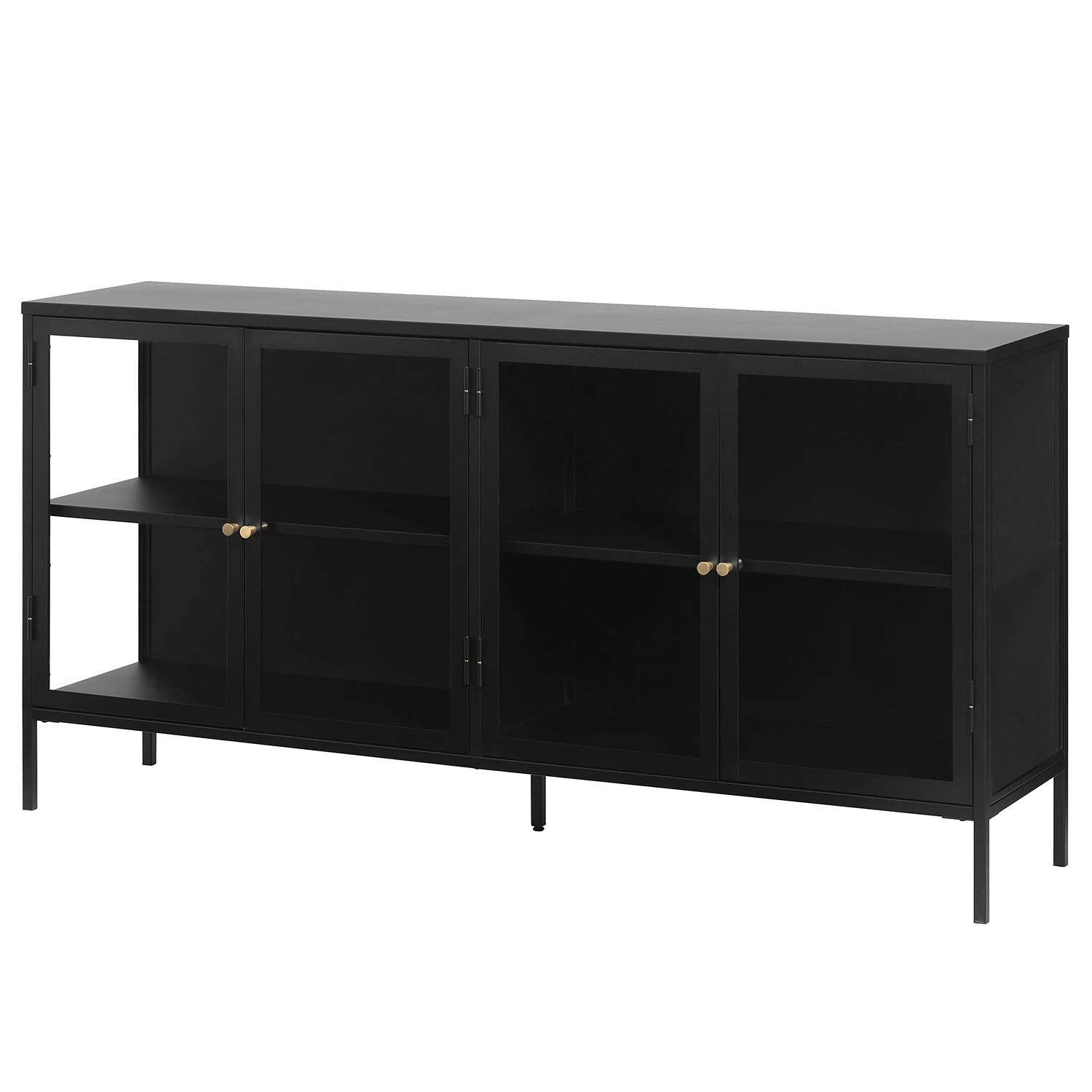 Loftscape Sideboard Angelus - Metall - Schwarz - Breite: 170 cm 1 Loftscape Sideboard Angelus - Metall - Schwarz - Breite: 170 cm