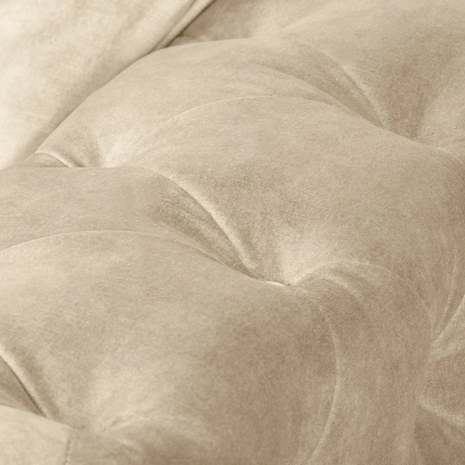 Red Living Ecksofa Grotta - Samt Tomi: Creme - Gleichschenklig - Ohne Schlaffunktion 11 Red Living Ecksofa Grotta - Samt Tomi: Creme - Gleichschenklig - Ohne Schlaffunktion – Bild 11