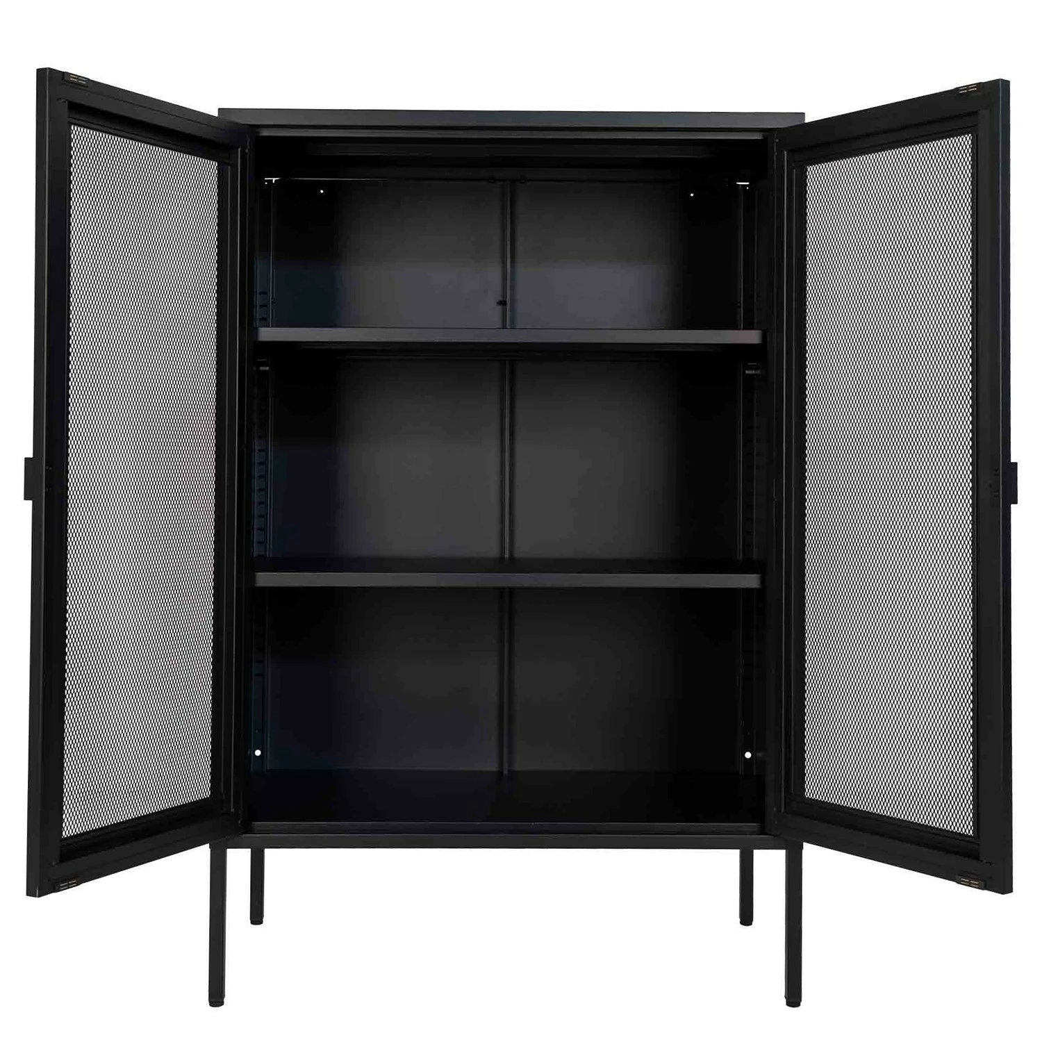 Red Living Kommode Moosh - Metall - Schwarz 5 Red Living Kommode Moosh - Metall - Schwarz – Bild 5