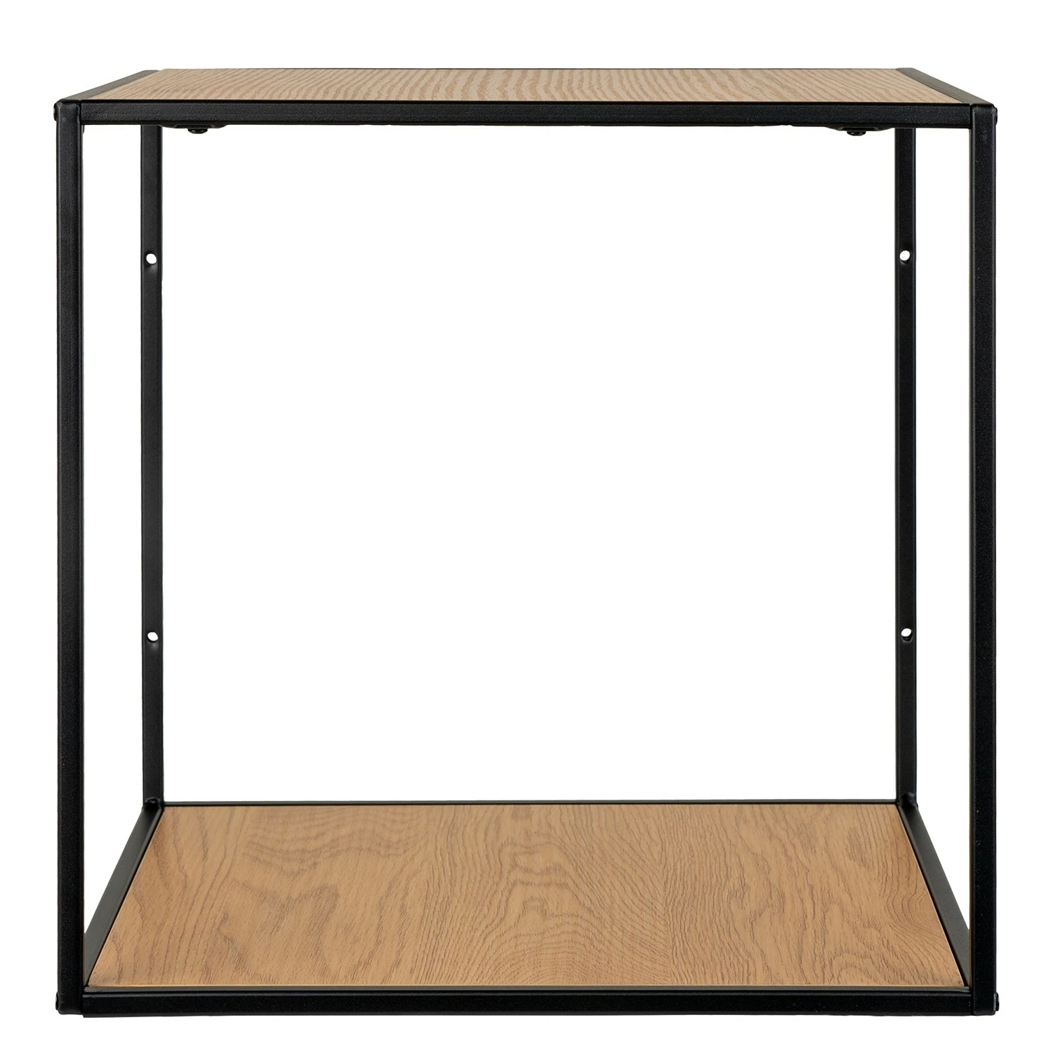 Red Living Wandregal Vapi II - Schwarz / Eiche Dekor 2 Red Living Wandregal Vapi II - Schwarz / Eiche Dekor – Bild 2