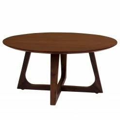 Naturoo Couchtisch Hawar - Echtholzfurnier - Walnuss