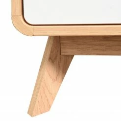 Norrwood TV-Lowboard Chelan II - Weiß / Eiche Dekor -Wohnzimmermöbel boutique en ligne 1000299467 211013 13334500099 DETAILS P000000001000299467