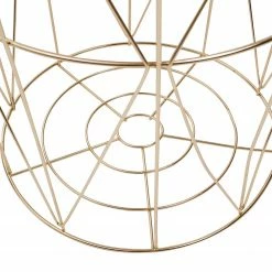 FLHF Beistelltisch Armina I - Akazie Dekor / Gold -Wohnzimmermöbel boutique en ligne 1000299477 211012 153411000105 DETAILS P000000001000299477