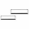 Loftscape Wandregal Tarifa (2er-Set) - Metall - Schwarz