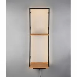 Red Living Wandregal Legno II - Inkl. Beleuchtung - Eukalytpus massiv / Metall - Eukalyptus / Schwarz 9 Red Living Wandregal Legno II - Inkl. Beleuchtung - Eukalytpus massiv / Metall - Eukalyptus / Schwarz -Wohnzimmermöbel boutique en ligne 1000300270 211014 13263100152 MOOD DETAILS P000000001000300270 mood