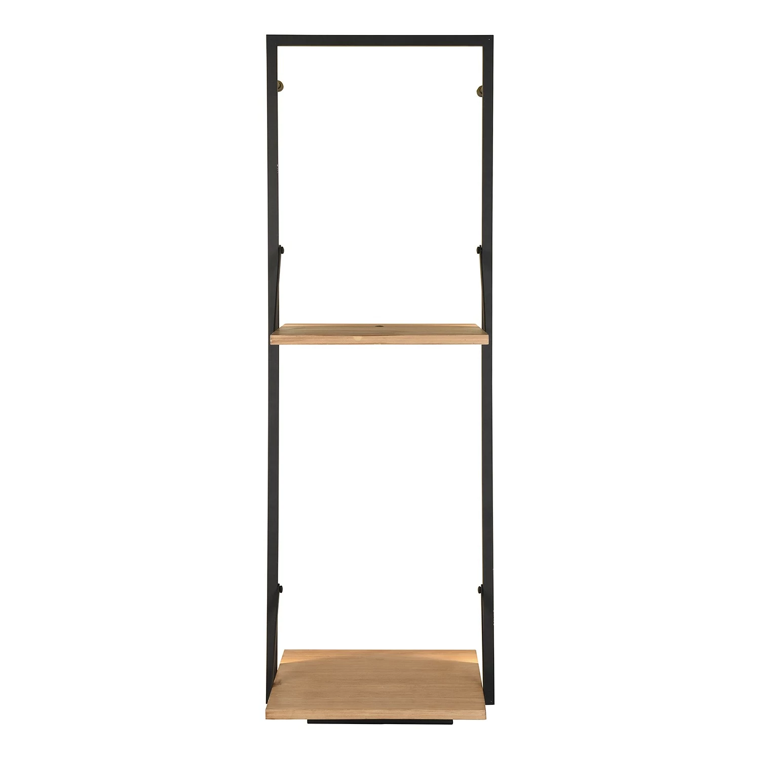 Red Living Wandregal Legno II - Inkl. Beleuchtung - Eukalytpus massiv / Metall - Eukalyptus / Schwarz 6 Red Living Wandregal Legno II - Inkl. Beleuchtung - Eukalytpus massiv / Metall - Eukalyptus / Schwarz – Bild 6