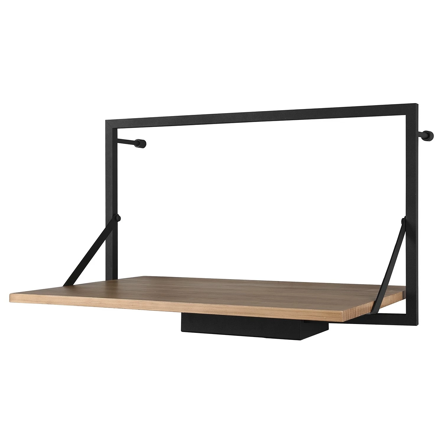 Red Living Wandregal Legno I - Inkl. Beleuchtung - Eukalytpus massiv / Metall - Eukalyptus / Schwarz - Breite: 50 cm 1 Red Living Wandregal Legno I - Inkl. Beleuchtung - Eukalytpus massiv / Metall - Eukalyptus / Schwarz - Breite: 50 cm