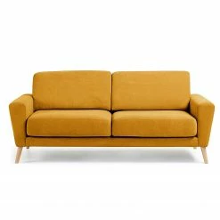 Loftscape Sofa Kaimt (3-Sitzer) - Flachgewebe Leara: Senfgelb 10 Loftscape Sofa Kaimt (3-Sitzer) - Flachgewebe Leara: Senfgelb -Wohnzimmermöbel boutique en ligne 1000300329 211229 15021000042 DETAILS P000000001000300329