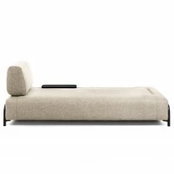Loftscape Sofa Matt (3-Sitzer) - Flachgewebe Badra: Beige - Tablett -Wohnzimmermöbel boutique en ligne 1000300371 211229 15022300267 DETAILS P000000001000300371