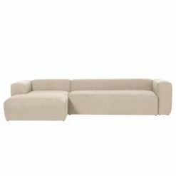 Loftscape Ecksofa Mandal I - Chenille Gratia: Beige - Longchair davorstehend links -Wohnzimmermöbel boutique en ligne 1000300399 211229 15024100634 DETAILS P000000001000300399