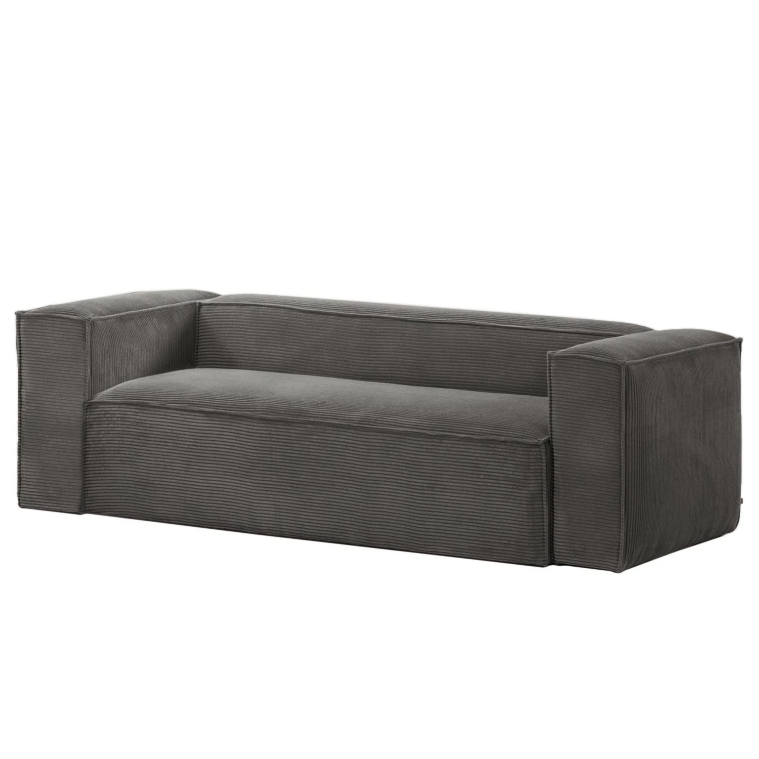 Loftscape Sofa Mandal (3-Sitzer) - Cordstoff Lole: Hellgrau 1 Loftscape Sofa Mandal (3-Sitzer) - Cordstoff Lole: Hellgrau