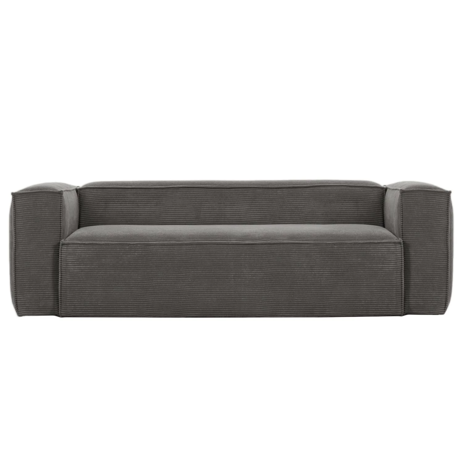 Loftscape Sofa Mandal (3-Sitzer) - Cordstoff Lole: Hellgrau 5 Loftscape Sofa Mandal (3-Sitzer) - Cordstoff Lole: Hellgrau – Bild 5