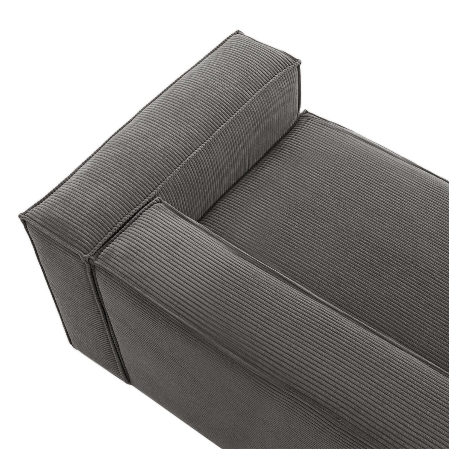 Loftscape Sofa Mandal (3-Sitzer) - Cordstoff Lole: Hellgrau 8 Loftscape Sofa Mandal (3-Sitzer) - Cordstoff Lole: Hellgrau – Bild 8
