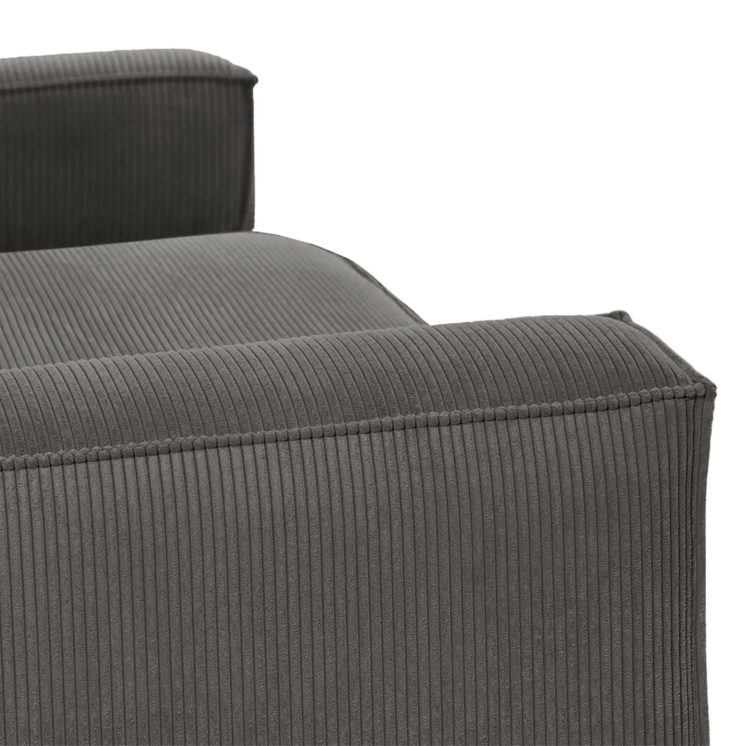 Loftscape Sofa Mandal (3-Sitzer) - Cordstoff Lole: Hellgrau 9 Loftscape Sofa Mandal (3-Sitzer) - Cordstoff Lole: Hellgrau – Bild 9