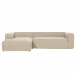 Loftscape Ecksofa Mandal IV - Chenille Gratia: Beige - Longchair davorstehend links -Wohnzimmermöbel boutique en ligne 1000300443 211229 15031701066 DETAILS P000000001000300443