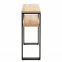 Red Living Konsolentisch Salcha - Metall - Eiche Dekor / Schwarz -Wohnzimmermöbel boutique en ligne 1000300704 211015 104938000100 DETAILS P000000001000300704
