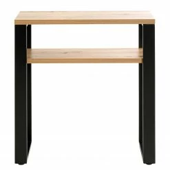 Red Living Konsolentisch Salcha - Metall - Eiche Dekor / Schwarz -Wohnzimmermöbel boutique en ligne 1000300704 211015 10493800098 DETAILS P000000001000300704