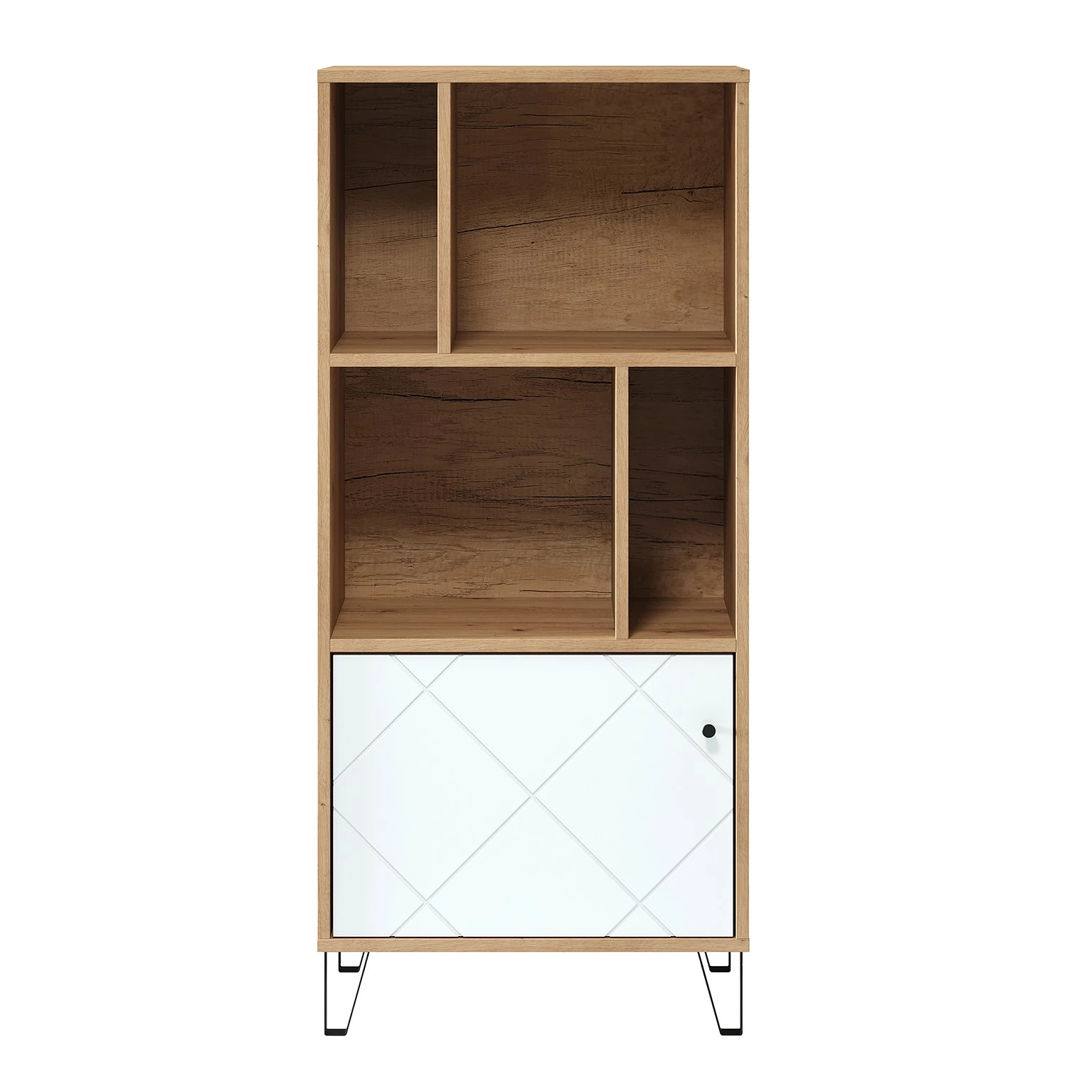 Trendteam Regal Touch - Eiche Artisan Dekor / Weiß 2 Trendteam Regal Touch - Eiche Artisan Dekor / Weiß – Bild 2