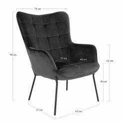 Loftscape Sessel Entrup - Samt - Grün 10 Loftscape Sessel Entrup - Samt - Grün -Wohnzimmermöbel boutique en ligne 1000303975 211126 104645000534 SKETCH DETAILS P000000001000303975 sketch
