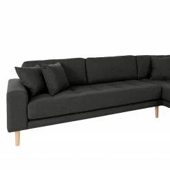 Loftscape Ecksofa Cordova II - Samt - Dunkelgrau - Longchair davorstehend rechts -Wohnzimmermöbel boutique en ligne 1000304009 211126 10465100286 DETAILS P000000001000304009