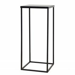 Loftscape Beistelltisch Baddha II - Metall - Schwarz