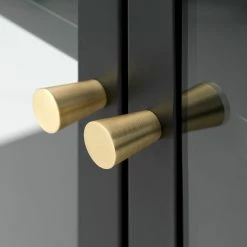 Loftscape Highboard Angelus - Metall / Glas - Schwarz -Wohnzimmermöbel boutique en ligne 1000304135 211026 13053500076 DETAILS P000000001000304135