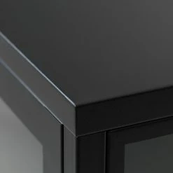 Loftscape Highboard Angelus - Metall / Glas - Schwarz -Wohnzimmermöbel boutique en ligne 1000304135 211026 13053600087 DETAILS P000000001000304135