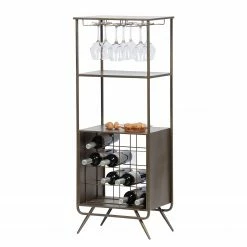 Red Living Weinregal Clubster - Metall - Antikgrau -Wohnzimmermöbel boutique en ligne 1000304156 211029 12341200086 DETAILS P000000001000304156